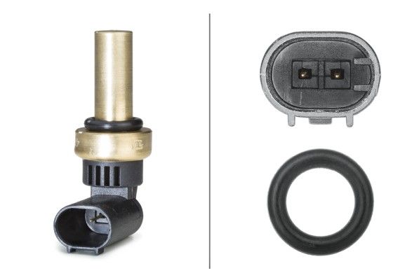 000 905 07 00 SENSOR COOLANT TEMPERATURE # HELLA 358.058-181