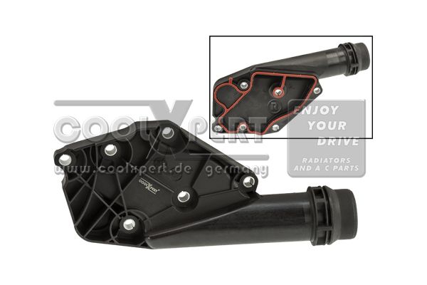 06E 121 168 FLANGE/COVER COOLANT CONNECTION # COOLXPERT 001-10-25307