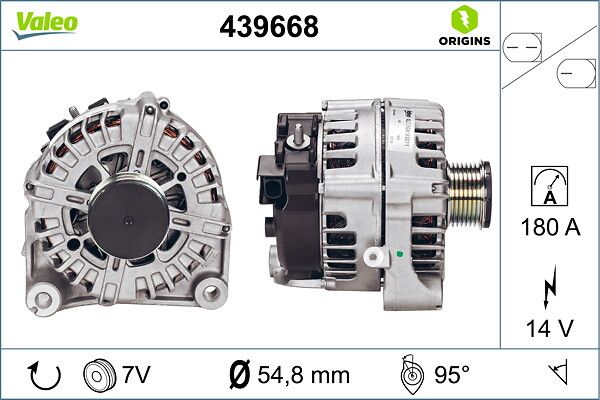 Valeo 439668 Alternator