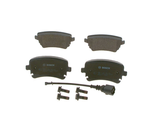 2882.2 BH BRAKE PADS REAR W/SENSOR T5/A4/A6 # BOSCH 0 986 494 108