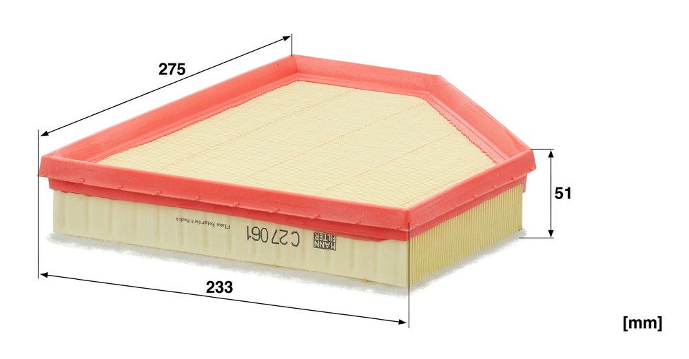 13 71 8 580429 MANN AIR FILTER - C27061