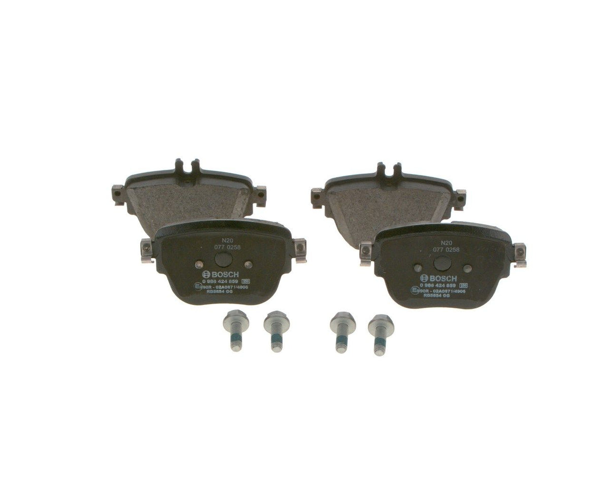 000 420 62 00 BH BRAKE PADS REAR # BOSCH 0 986 424 859