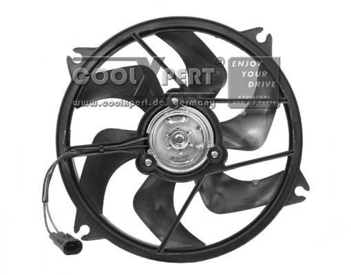1253K2 FAN MOTOR+BLADES COOLING # 027-60-12710