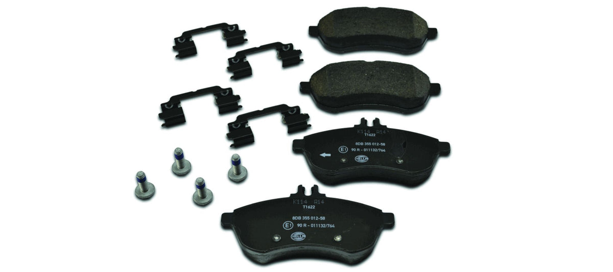 2732.2 BRAKE PADS FRONT W204  355.012-581