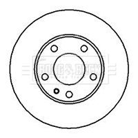 34 11 1 152295 BRAKE DISC FRONT BORG BBD5127