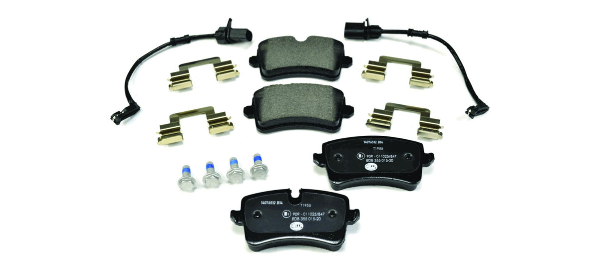 2773.2 BRAKE PADS REAR A6/8 TWO SENSORS  355.015-201