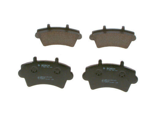 23613.180.1 BH FRONT PADS REN MASTER BOSCH 0 986 494 031