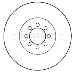 905 421 00 12 BH BRAKE DISC FRONT CDI616 # BORG 0 986 479 602
