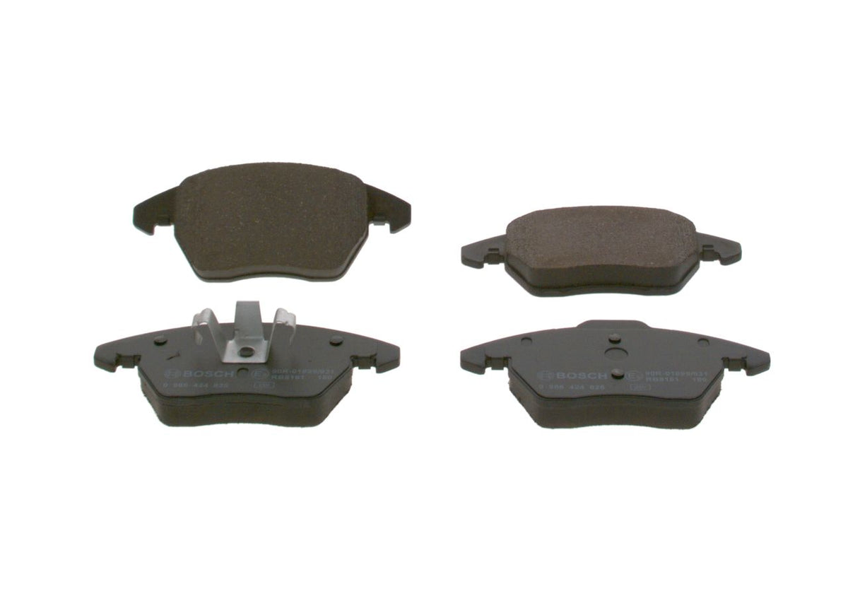 7202.2 BH BRAKE PADS FRONT 307 EW10J4S/3008 # BOSCH 0 986 424 825