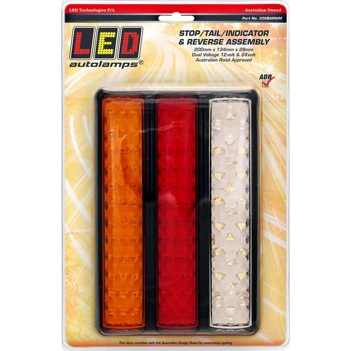 200BARWM LED light HELLA