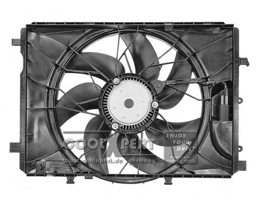 204 500 02 93 FAN RADIATOR MERC 204 # COOLXPERT 001-60-13586