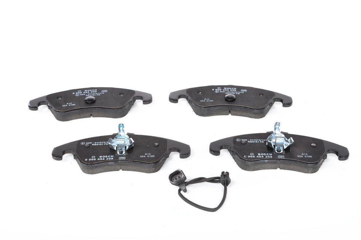 2746.2 BOSCH BRAKE PADS FRONT A5 A6 0 986 494 259 #