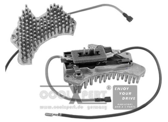 210 820 62 10 FAN BLOWER RESISTOR # BBR 001-10-23354