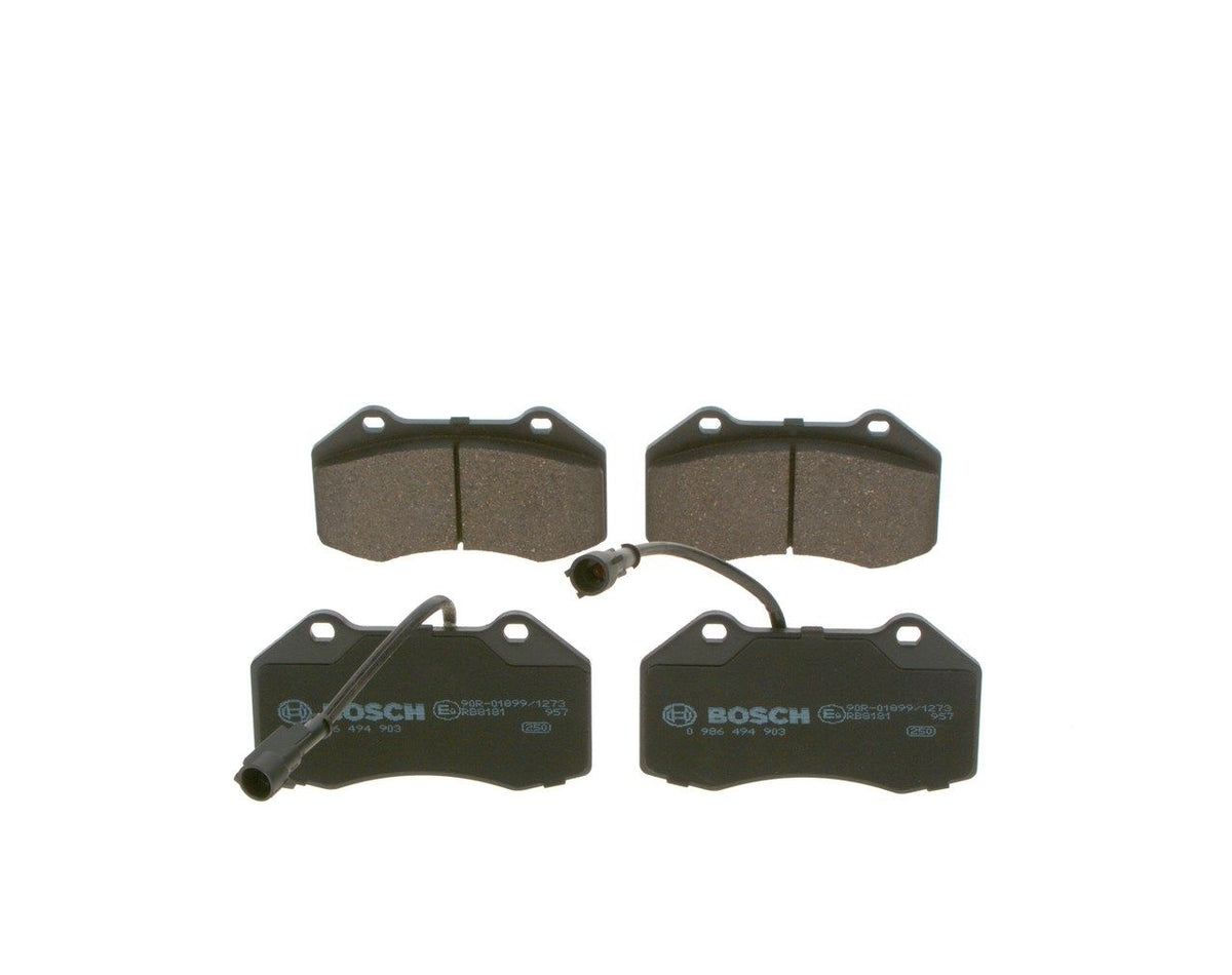 4853.2 BRAKE PADS FRONT MITO/4C/ BREMBO CALIPER # HELLA 355.016-141
