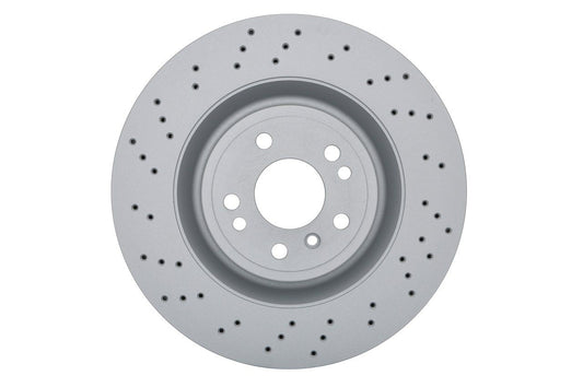 166 421 10 12 BH BRAKE DISC FRONT W166 ML 350MM - 3685 DRILLED BOSCH 0 986 479 D09