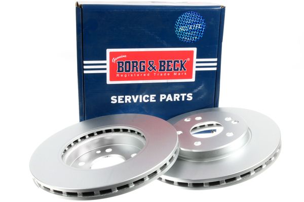 210 421 07 12 ZI BRAKE DISC FRONT W210 - 1435 BORG 400.1435.20