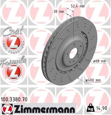 4H0 615 301T DISC FRONT A6