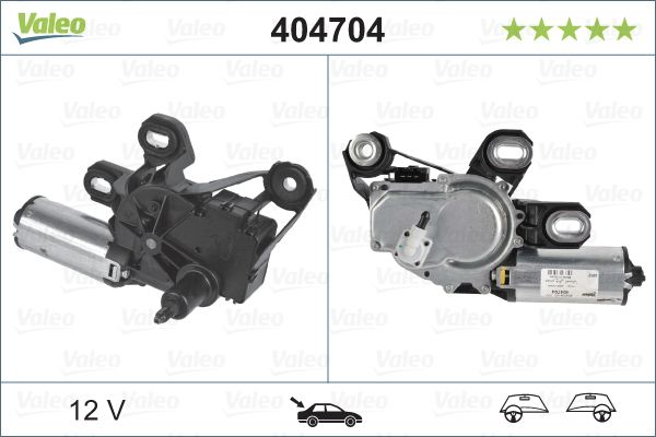 404 704 WIPER MOTOR W639 VALEO 404704