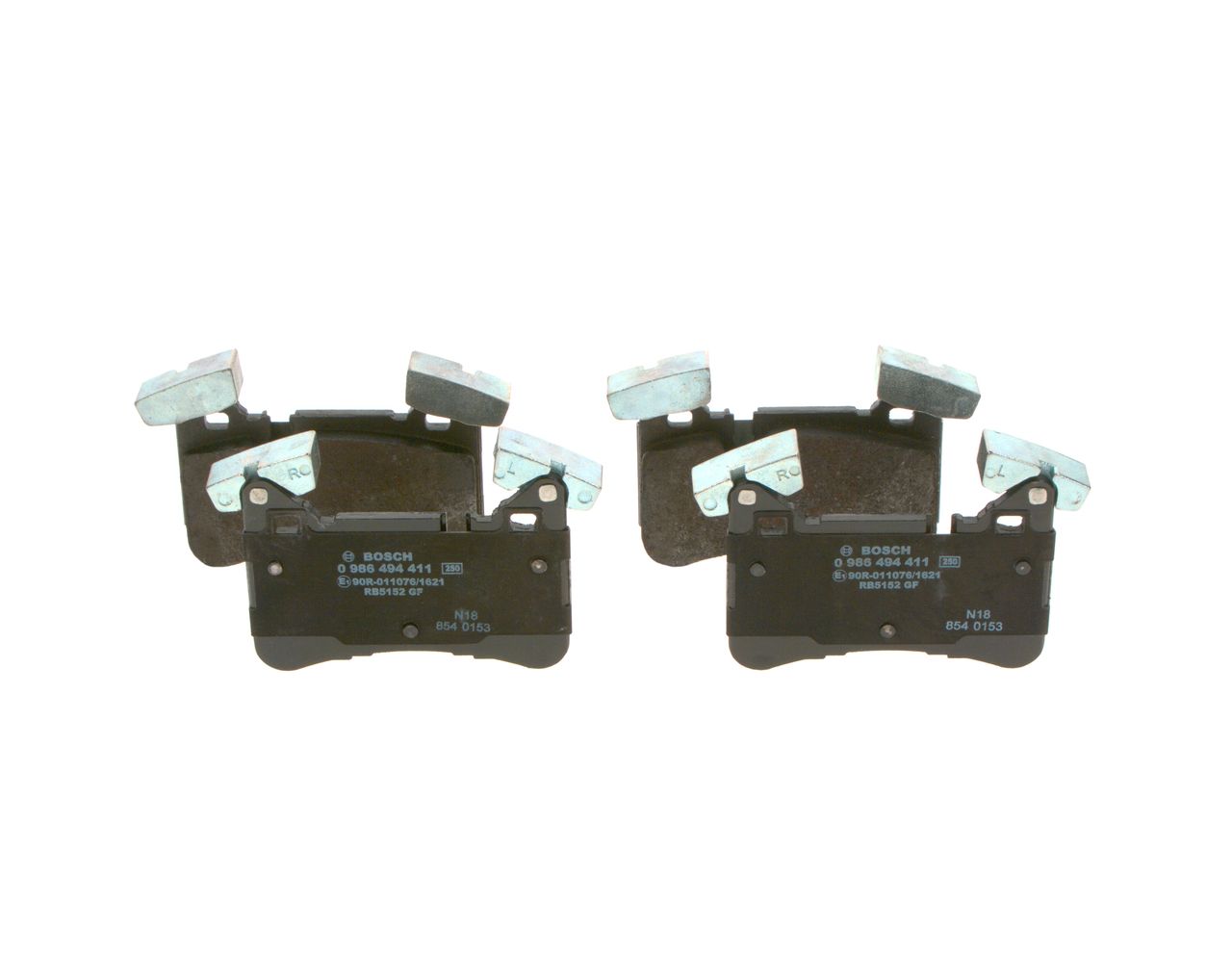 GDB1711 RE BRAKE PADS REAR CLS 63 + 55AMG REMSA 1280.00