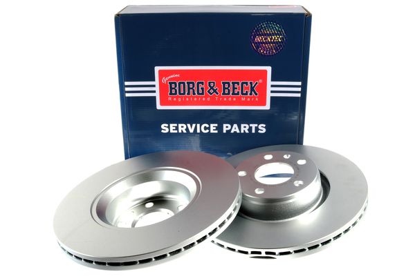 4F0 615 301D BRAKE DISC FRONT 314MM 3317 BORG BBD4509