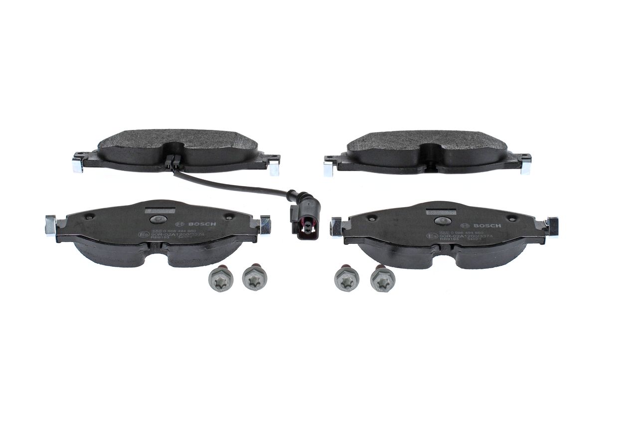 2785.2 BH BRAKE PADS FRONT VW MK7 # BOSCH 0 986 494 660