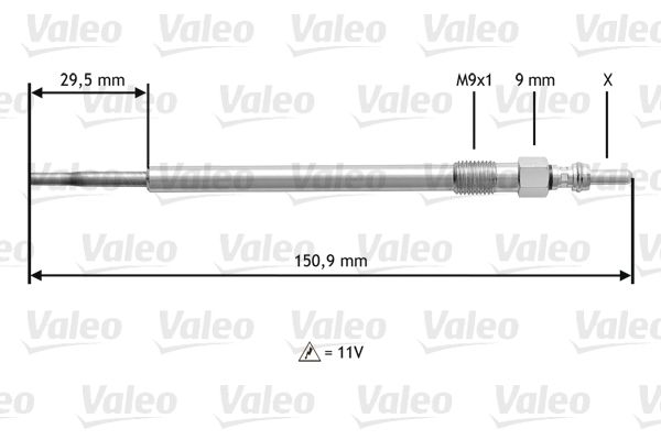 Valeo 345131 Glow Plug