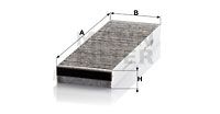 4F0 819 439 MA CABIN FILTER SET A6 04 ON - CUK3023-2 # MANN HUMMEL CUK3023-2