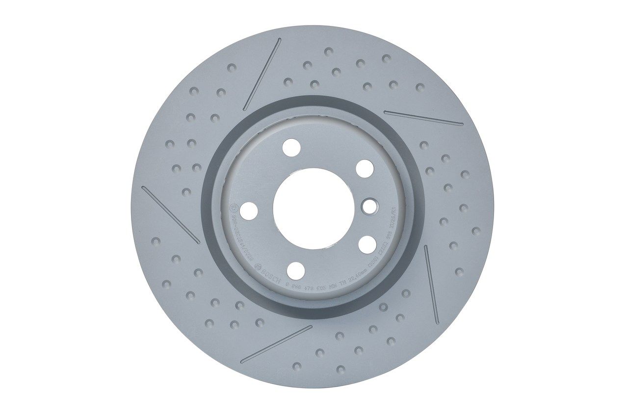 34 20 6 797598 BRAKE DISC REAR 345mm X DRILLED F20/21 - 2922 # 355.120-841