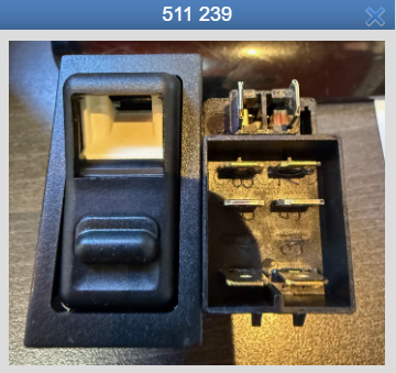 511 239 ROCKER SWITCH SWF SWF511239