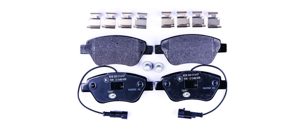 3863.2 BRAKE PADS FRONT W/2SEN. ABARTH & 500 1.4 FIAT  8DB 355 016-071