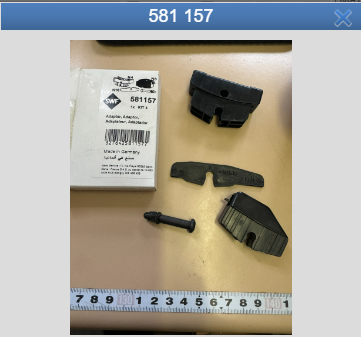 581 157 SWF Wiper Blade Adaptor Kit SWF SWF581157