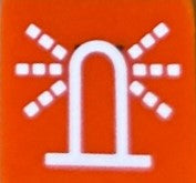 595 113 INSERT ORANGE - BEACON SWF