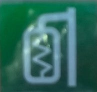 595 137 INSERT GREEN - MIRROR DEF. SWF SWF595137