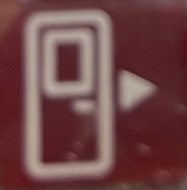 596 152 INSERT RED - DOOR OPEN SWF SWF596152