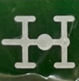 596 219 INSERT GREEN - CENTRE DIFF LOCK SWF
