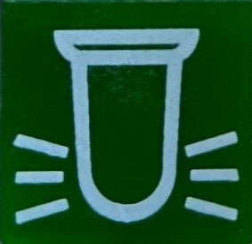 596 406 INSERT GREEN - ROTARY BEACON 180' SWF SWF596406