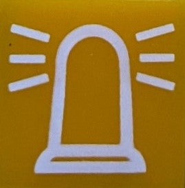 596 426 SWF INSERT - BEACON (YELLOW) SWF 9XT 713 630-711