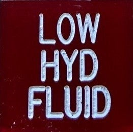 596 615B INSERT - LOW HYD FLUID SWF