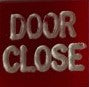 596 615M INSERT DOOR CLOSE RED