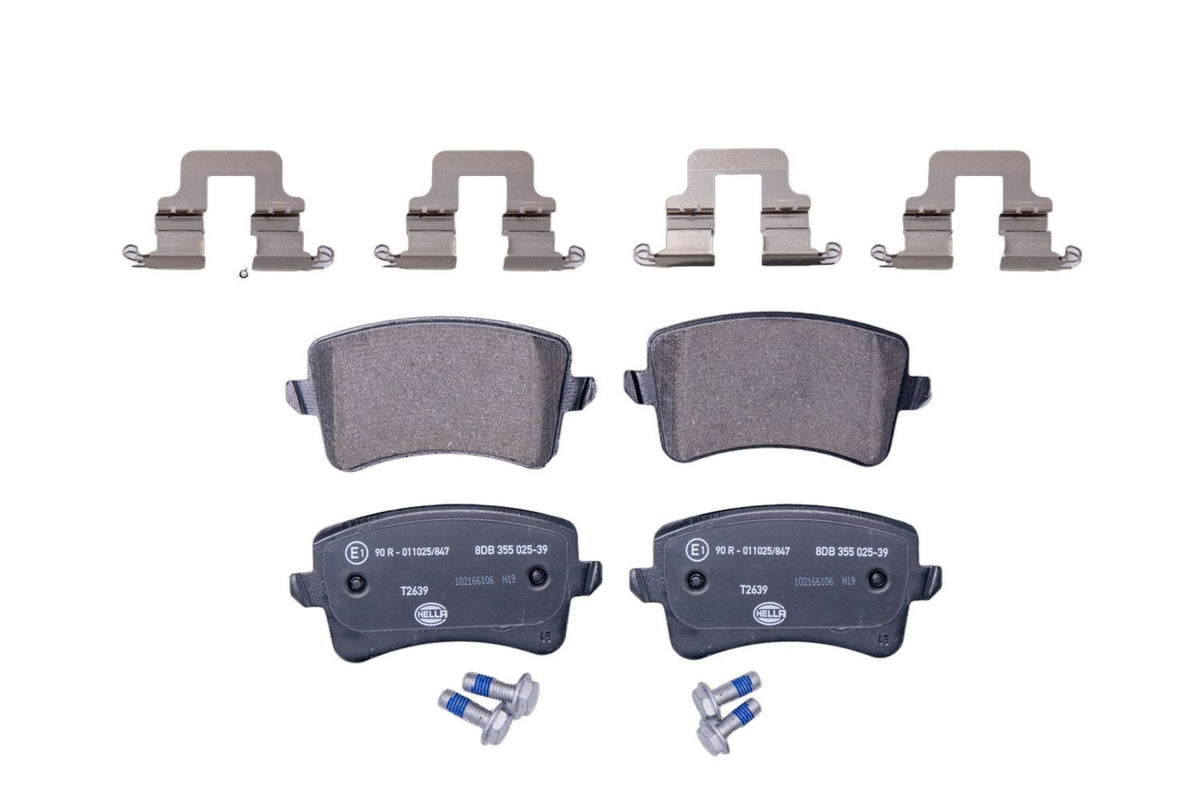 2747.2 BRAKE PADS REAR A5/Q5 HELLA 8DB 355.025-391