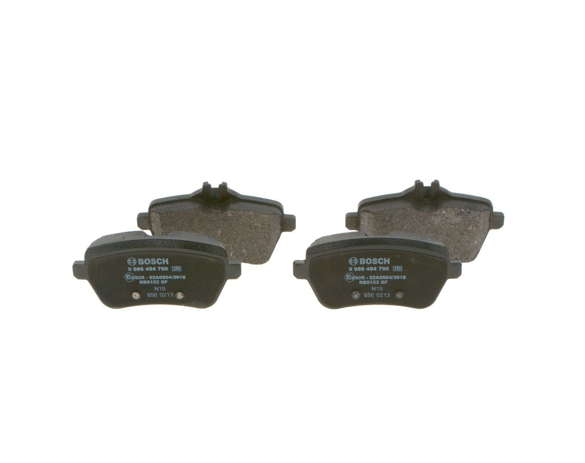 2780.2 BH BRAKE PADS REAR SL350 R231 / S400 W230 # BOSCH 0 986 494 790