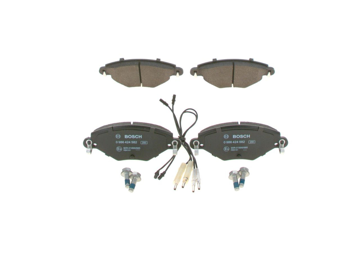 3997.2 BH BRAKE PADS CITROEN C5 # BOSCH 0 986 424 582