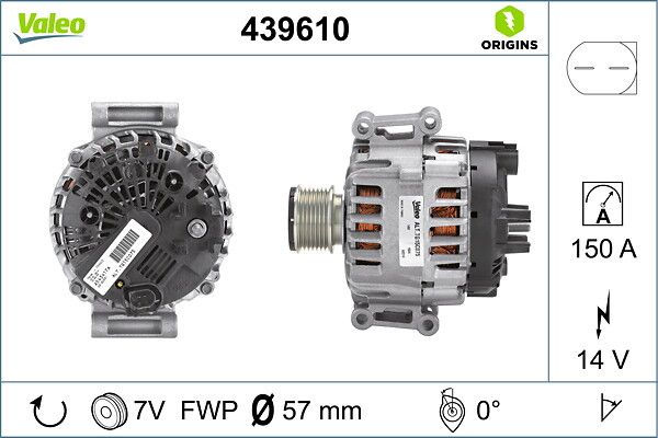 Valeo 439610 Alternator