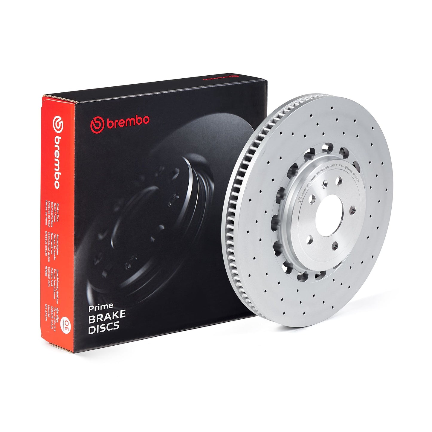 4M0 615 301AM BRAKE DISC FRONT RS5 375mm - 3384