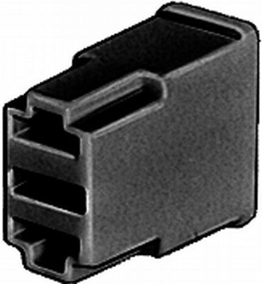 913 328 BLK SWF 2 PIN PLUG - BLACK HELLA 715.600-001