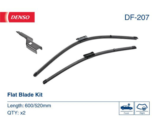 8S2 998 002 WIPER BLADE SET FRONT # vf872 VALEO 577872