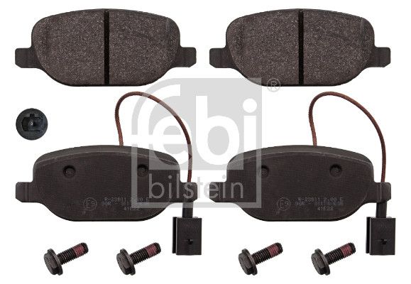2707.2 REAR PADS ALFA 159 BORG 355.006-741 / 8DB 355 006-741