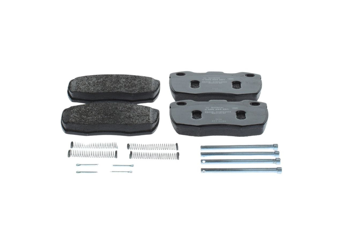 6925.2 BH BRAKE PADS FRONT DEFENDER # BORG 0 986 494 291