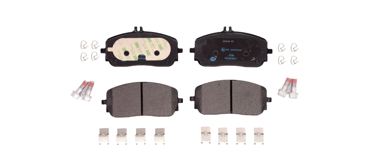 22944.185.2 BRAKE PADS FRONT W177 2018>> # BOSCH 355.039-011 HELLA