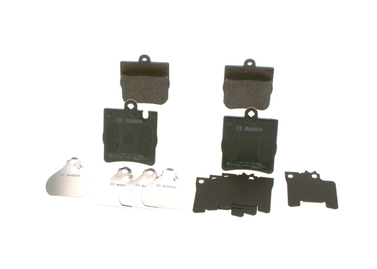 4065.2 BH BRAKE PADS REAR SINGLE PIN W203/209 # BOSCH 0 986 494 022